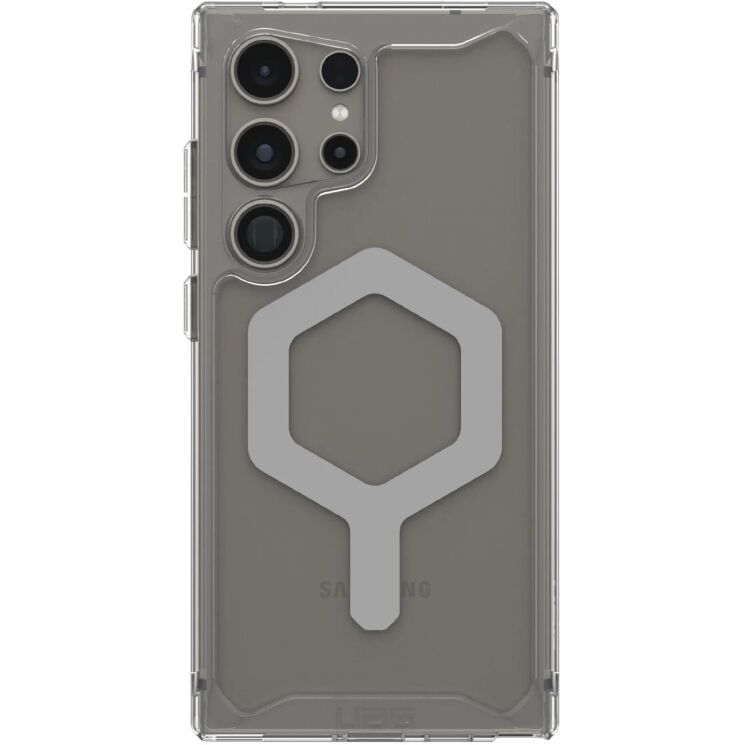 Защитный чехол URBAN ARMOR GEAR (UAG) Plyo Pro для Samsung Galaxy S24 Ultra (S928) - Ice / Silver: фото 1 из 9