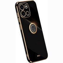 Защитный чехол XINLI Porcelain Ring для OnePlus Nord 6 / Nord CE6 - Black: фото 1 из 6