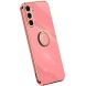 Защитный чехол XINLI Porcelain Ring для Samsung Galaxy A16 (A165) - Red (365296R). Фото 1 из 5