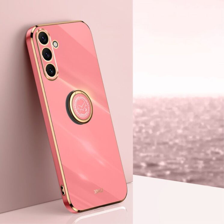 Защитный чехол XINLI Porcelain Ring для Samsung Galaxy A16 (A165) - Red: фото 2 из 5