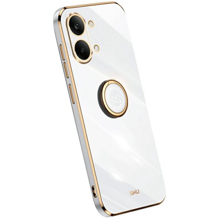 Захисний чохол XINLI Porcelain Ring для Xiaomi Poco X8 Pro Max - White: фото 1 з 6