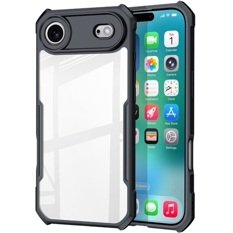 Защитный чехол XUNDD Rugged Case для Apple iPhone 17 Air - Black: фото 1 из 7