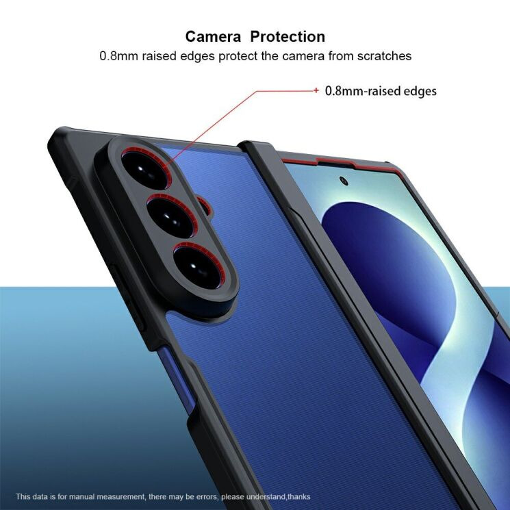 Защитный чехол XUNDD Rugged Case (FF) для Samsung Galaxy Fold 8 Ultra - Black: фото 2 из 7