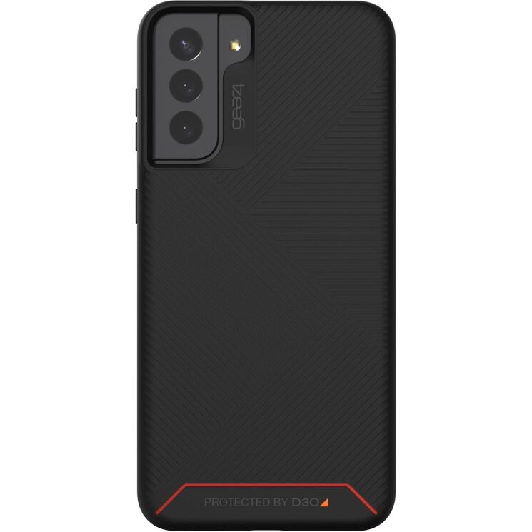Защитный чехол Zagg Gear4 Battersea Denali D30 для Samsung Galaxy S21 (G991) (702007299 /702007459) - Black / Red: фото 3 из 13