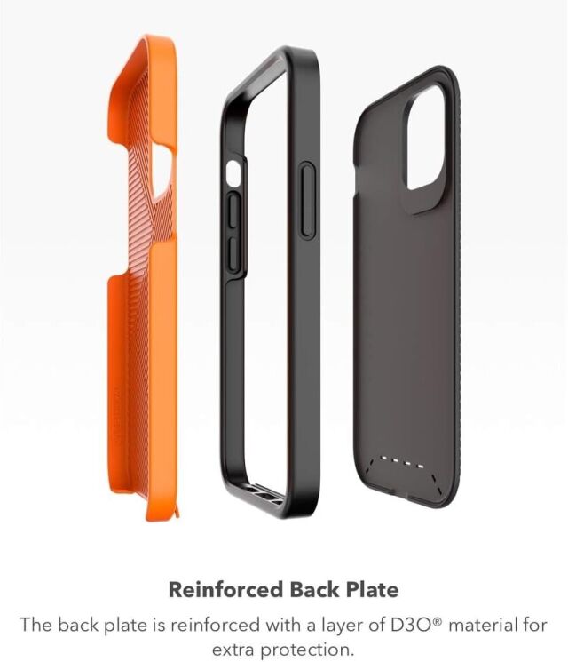 Защитный чехол Zagg Gear4 Battersea Denali D30 для Samsung Galaxy S21 (G991) (702007299 /702007459) - Black / Red: фото 8 из 13