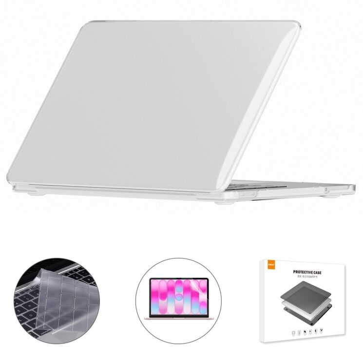 Защитный комплект ENKAY Crystal Combo для Apple MacBook Neo (2026) - Transparent: фото 1 из 9