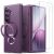 Защитный комплект TORRAS Ostand Q3 Spin with MagSafe (FF) для Samsung Galaxy Fold 8 Ultra - Purple: фото 1 из 9
