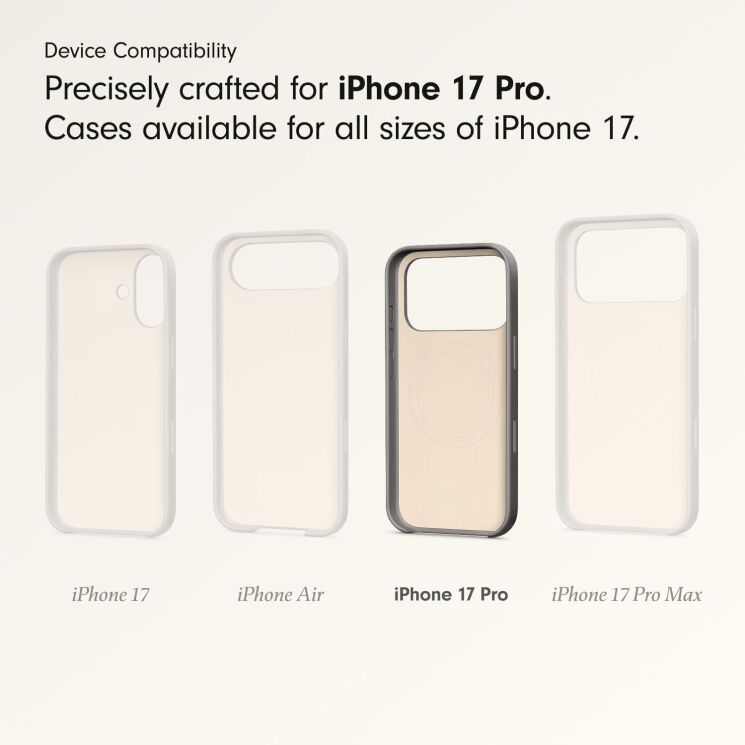 Чехол Beats Case with MagSafe and Camera Control для iPhone 17 Pro (MGKC4) - Granite Gray: фото 5 из 7