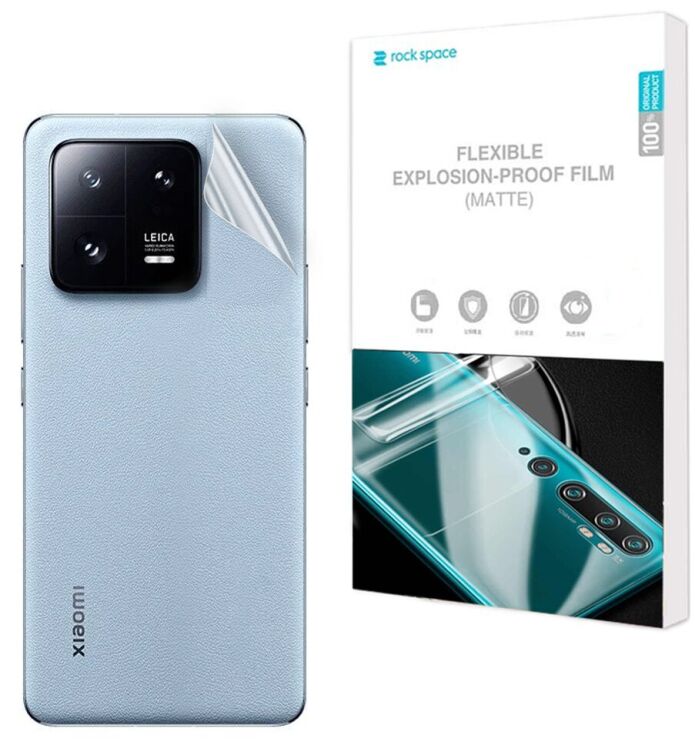 Антиблікова плівка на задню панель RockSpace Explosion-Proof Matte для Xiaomi 13 Pro: фото 1 з 9