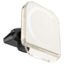 Автомобільний тримач Hoco H42 Crystal Ring Magnetic - White: фото 1 з 5