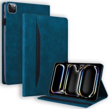 Чехол Deexe Business Style для Apple iPad Pro 11 (2024) - Blue: фото 1 из 6