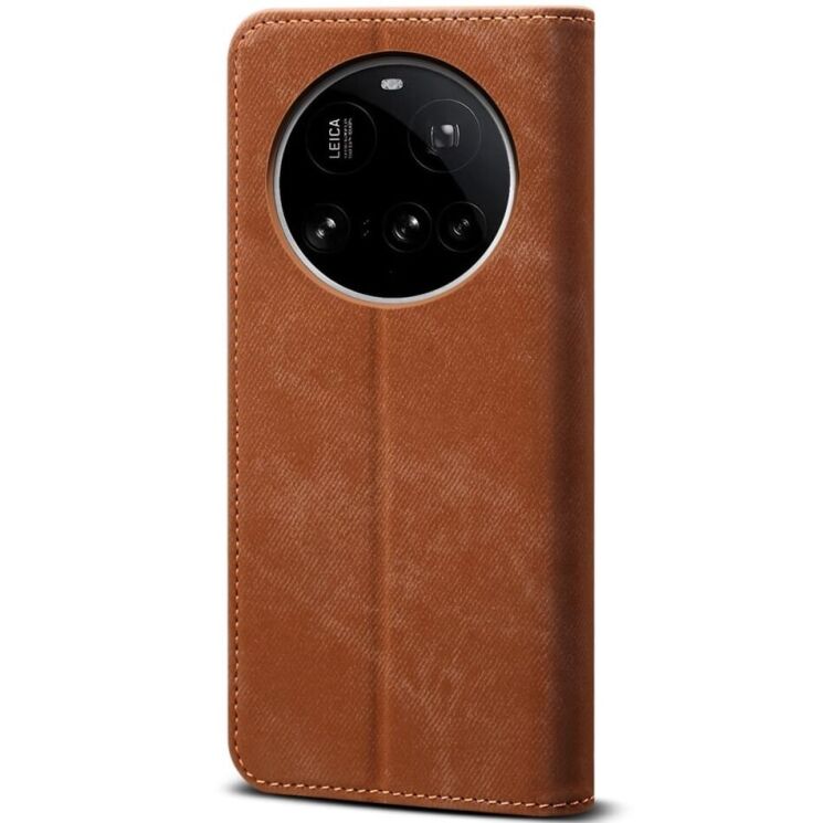 Чехол Deexe Jeans Style для Xiaomi 15 Ultra - Coffee: фото 6 из 7