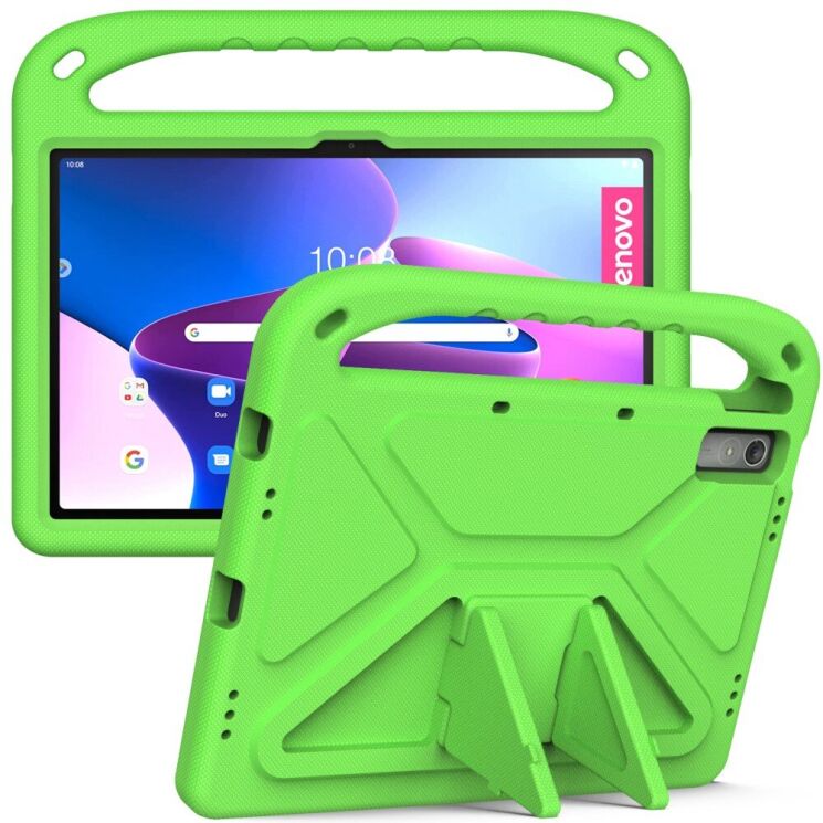 Чехол Deexe KickStand Cover для Lenovo Tab P11 Gen 2 - Green: фото 1 из 6