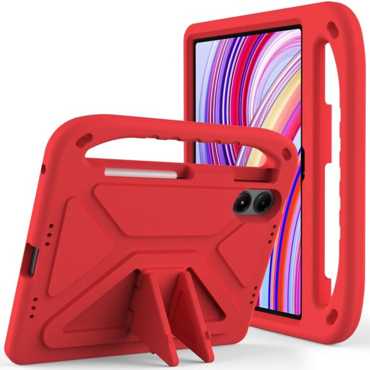 Чехол Deexe KickStand Cover для Xiaomi Redmi Pad Pro - Red: фото 1 из 7