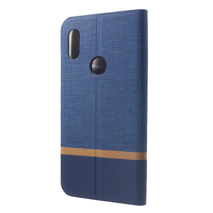 Чехол Deexe Lines Texture для Xiaomi Redmi Note 6 / Note 6 Pro - Blue: фото 2 из 5