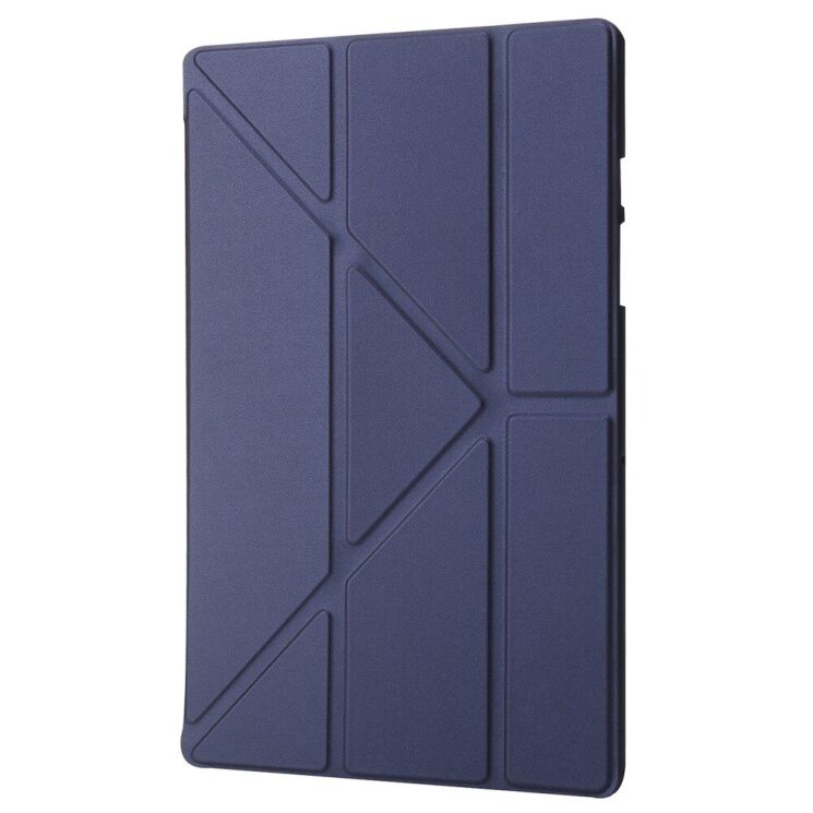 Чехол Deexe Origami Case для Samsung Galaxy Tab A9 (X110/115) - Dark Blue: фото 6 из 7