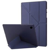 Чехол Deexe Origami Case для Samsung Galaxy Tab A9 (X110/115) - Dark Blue: фото 1 из 7
