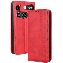 Чехол Deexe Retro Style для Nothing Phone (3) - Red: фото 1 из 18