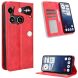 Чехол Deexe Retro Style для Nothing Phone (3) - Red (386425R). Фото 2 из 18