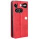 Чехол Deexe Retro Style для Nothing Phone (3) - Red (386425R). Фото 8 из 18