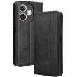 Чохол Deexe Retro Style для Oppo A5 Pro (4G/5G) - Black (380311B)
