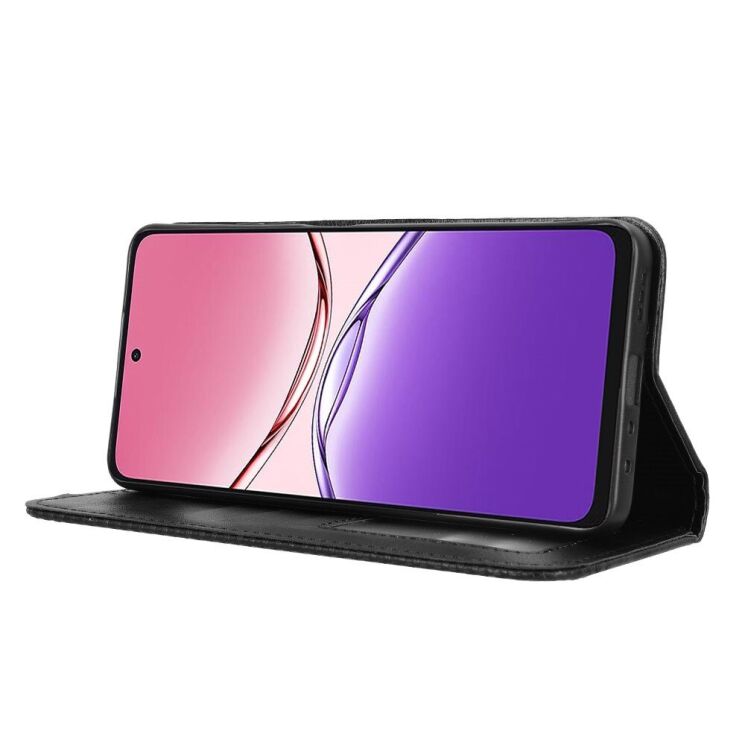 Чохол Deexe Retro Style для Oppo A5 Pro (4G/5G) - Black: фото 4 з 7