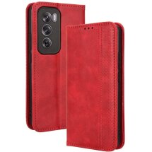 Чехол Deexe Retro Style для OPPO Reno 12 - Red: фото 1 из 7
