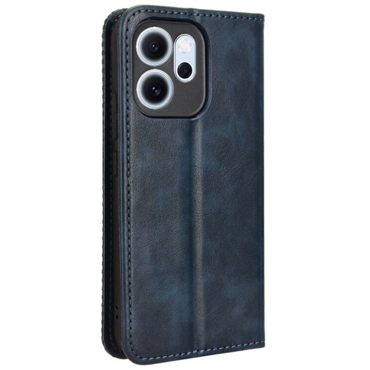 Чохол Deexe Retro Style для OPPO Reno 14 F/FS - Blue: фото 8 з 19