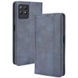 Чехол-книжка Deexe Retro Style для Realme 8i / Realme Narzo 50 - Blue (291800L)
