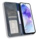 Чехол Deexe Retro Style для Samsung Galaxy A55 (A556) - Blue (348129L). Фото 2 из 7