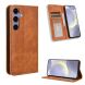 Чехол Deexe Retro Style для Samsung Galaxy S25 FE (S731) - Brown (386935Z). Фото 2 из 18