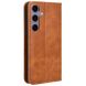 Чехол Deexe Retro Style для Samsung Galaxy S25 FE (S731) - Brown (386935Z). Фото 8 из 18