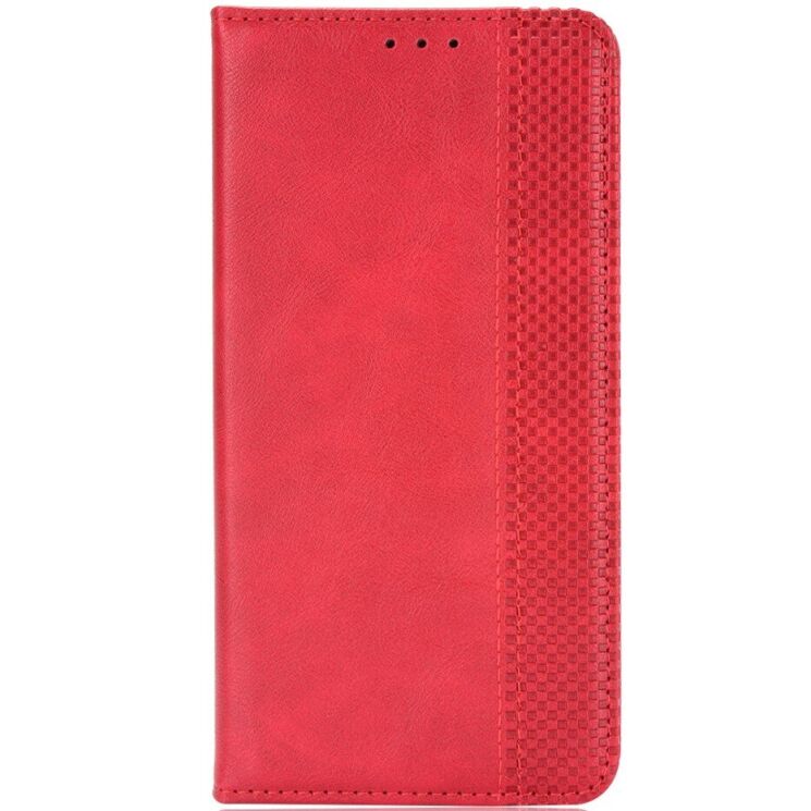 Чехол Deexe Retro Style для ZTE Blade A76 - Red: фото 4 из 17