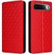 Чохол Deexe Rhombus Book для Realme 16 - Red (412303R). Фото 1 з 9