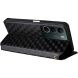 Чохол Deexe Rhombus Book для Realme C71 - Black (384900B). Фото 4 з 6