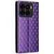 Чехол Deexe Rhombus Book для ZTE Blade A56 - Purple (391100V). Фото 8 из 10