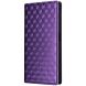 Чехол Deexe Rhombus Book для ZTE Blade A56 - Purple (391100V). Фото 7 из 10