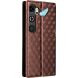 Чехол Deexe Rhombus Book для ZTE Nubia Neo 5 GT - Brown (432003Z). Фото 8 из 8