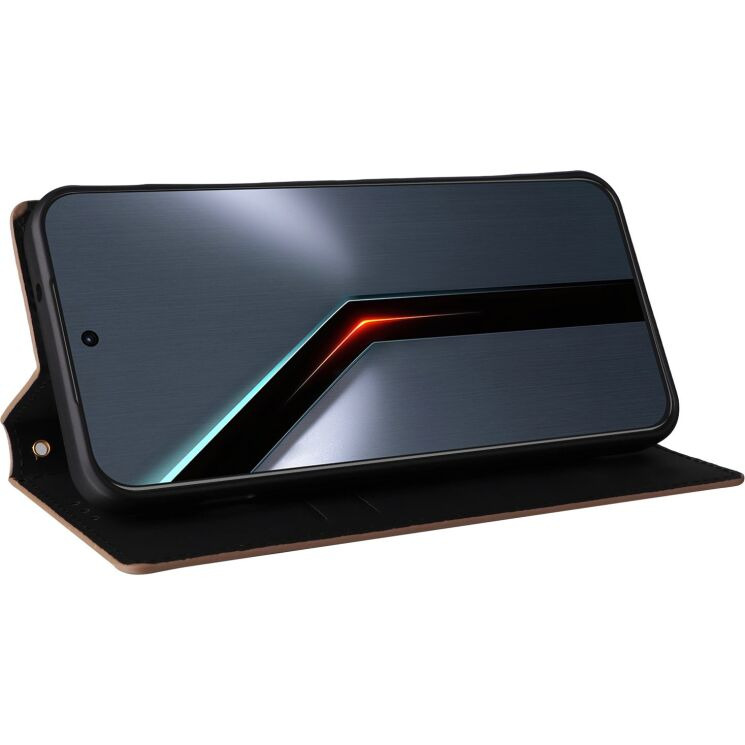 Чехол Deexe Rhombus Book для ZTE Nubia Neo 5 GT - Brown: фото 3 из 8