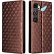 Чехол Deexe Rhombus Book для ZTE Nubia Neo 5 GT - Brown (432003Z)