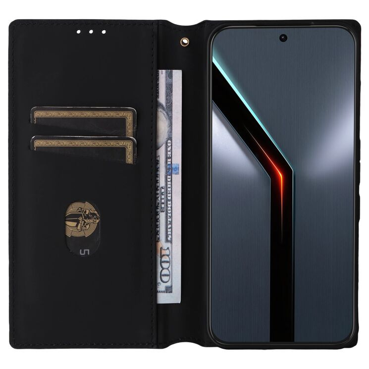 Чехол Deexe Rhombus Book для ZTE Nubia Neo 5 GT - Brown: фото 2 из 8