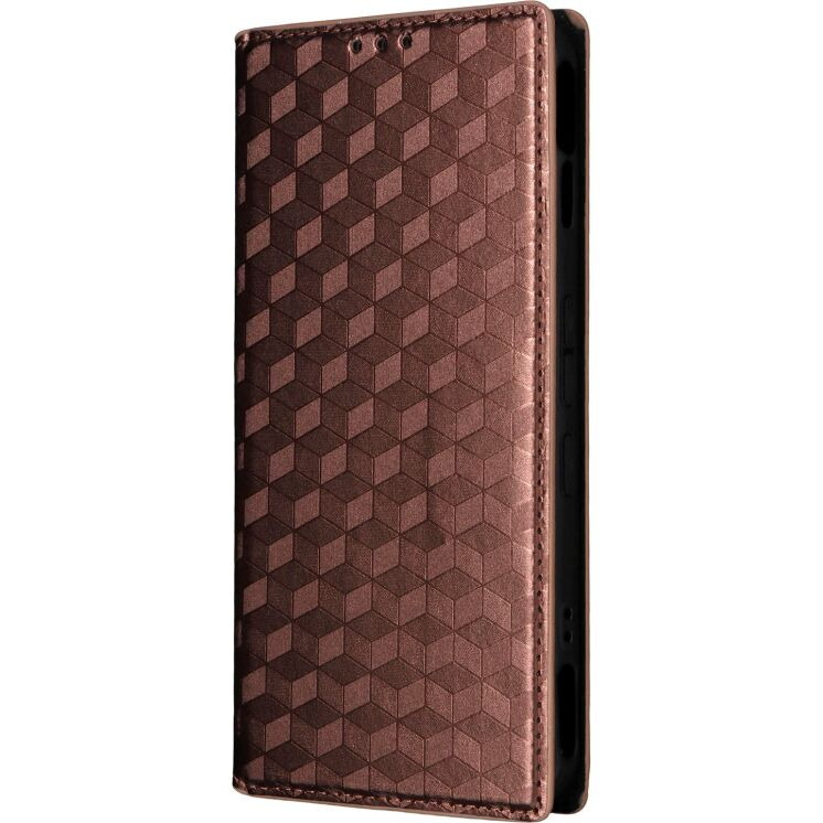 Чехол Deexe Rhombus Book для ZTE Nubia Neo 5 GT - Brown: фото 7 из 8