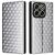 Чехол Deexe Rhombus Book для ZTE Nubia V70 - Silver: фото 1 из 7