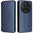 Чехол Deexe Rhombus Book для ZTE Nubia V70 Max - Blue (381200L)