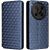 Чехол Deexe Rhombus Book для ZTE Nubia V70 Max - Blue: фото 1 из 10