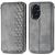 Чехол Deexe Rhombus Wallet для Honor 200 - Grey: фото 1 из 9