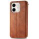 Чохол Deexe Rhombus Wallet для Infinix Smart 9 (X6532) - Brown (366512Z). Фото 5 з 10