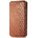 Чохол Deexe Rhombus Wallet для Infinix Smart 9 (X6532) - Brown (366512Z). Фото 4 з 10