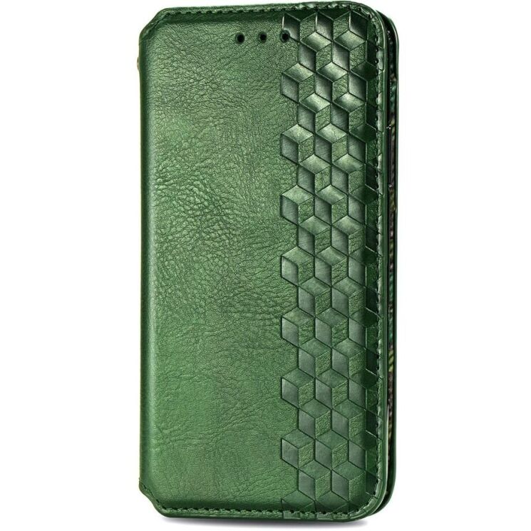 Чехол Deexe Rhombus Wallet для Samsung Galaxy Xcover 7 (G556) - Green: фото 5 из 11