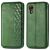 Чохол Deexe Rhombus Wallet для Samsung Galaxy Xcover 7 (G556) - Green: фото 1 з 11
